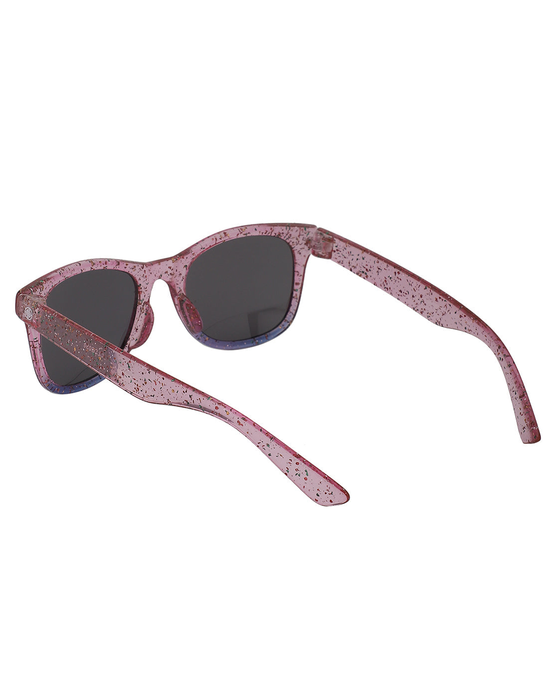 Carlton London Black Lens &amp; Pink Square Sunglasses For Girl