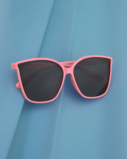 Pink Toned with Polarised Lens Cat Eye Sunglass for girl