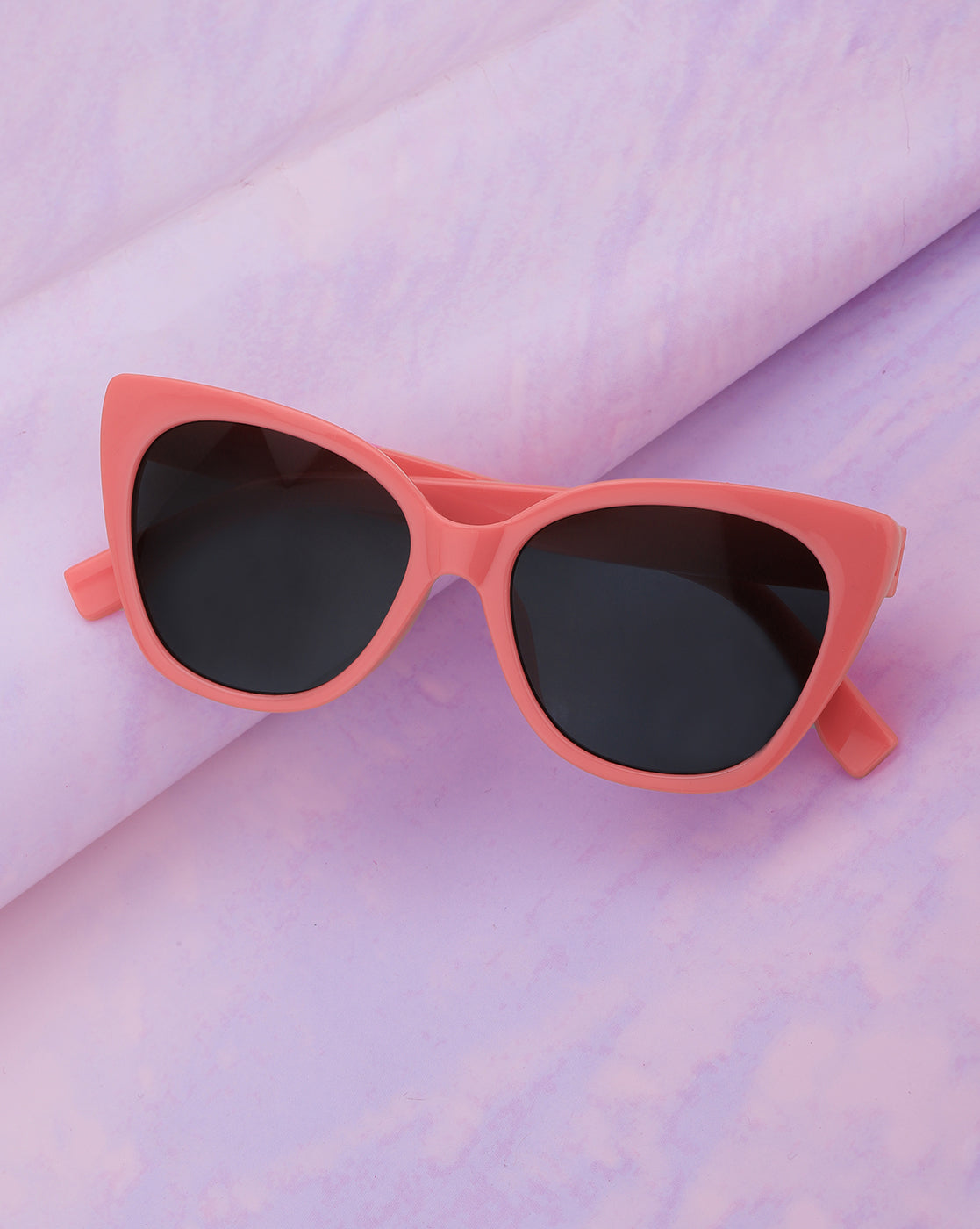 Pink Toned UV Protected Lens Cat Eye Sunglass for girl