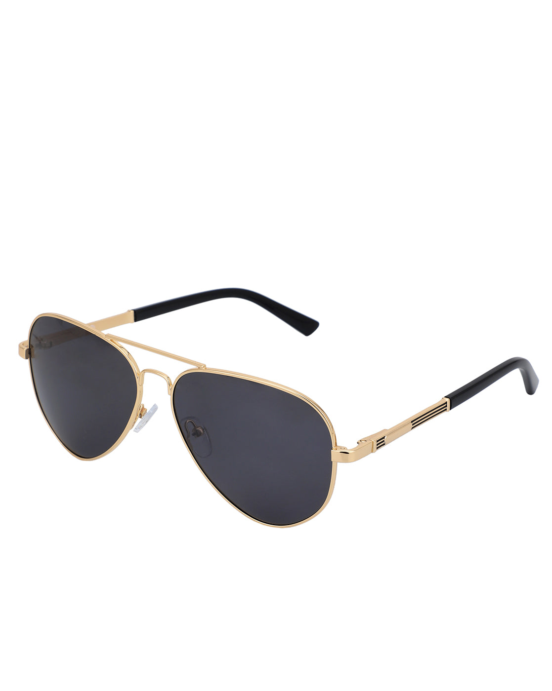 Premium Gold with Black Toned &amp; Polarised Lens Aviator Sunglass for men