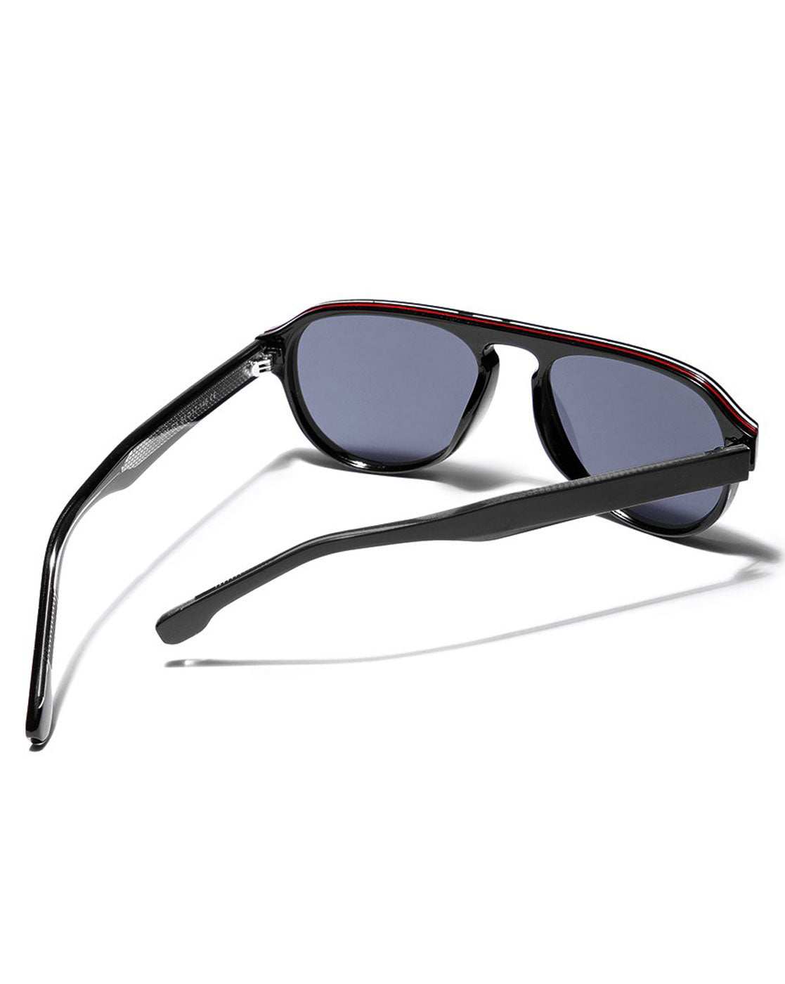 Black Toned with Polycarbonate UV Protected Lens Oval Sunglass for men