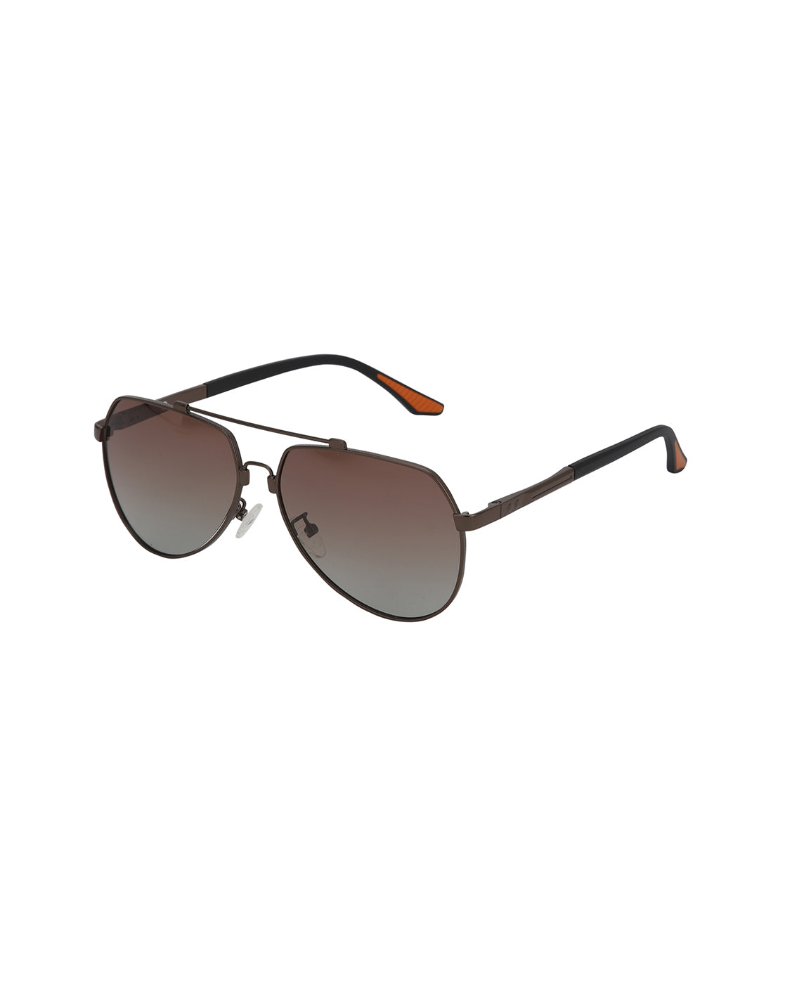 Brown Toned with Polarised Lens Aviator Sunglass for mens