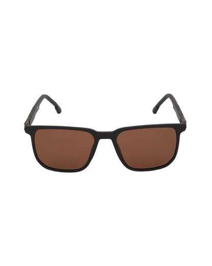 Brown Toned with Brown Polarised Lens Wayfarer Sunglass for men