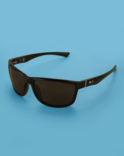 Black Toned with Black Polarised Lens Sports Sunglass for men