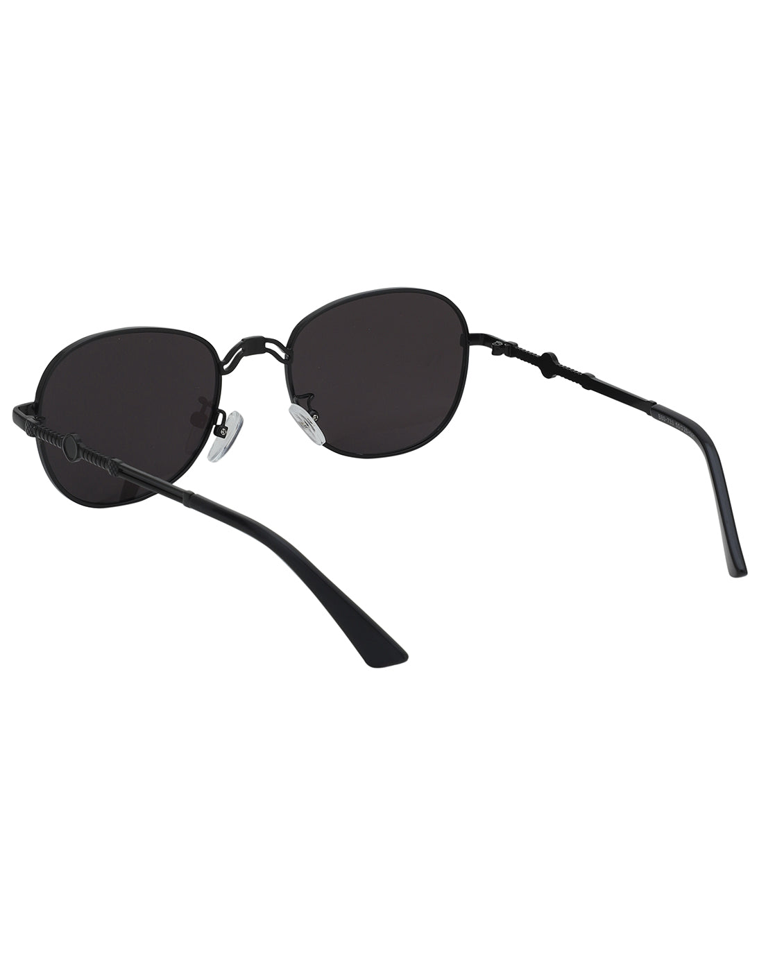 Black Toned with UV Protected Lens Rectangle Sunglass for unisex