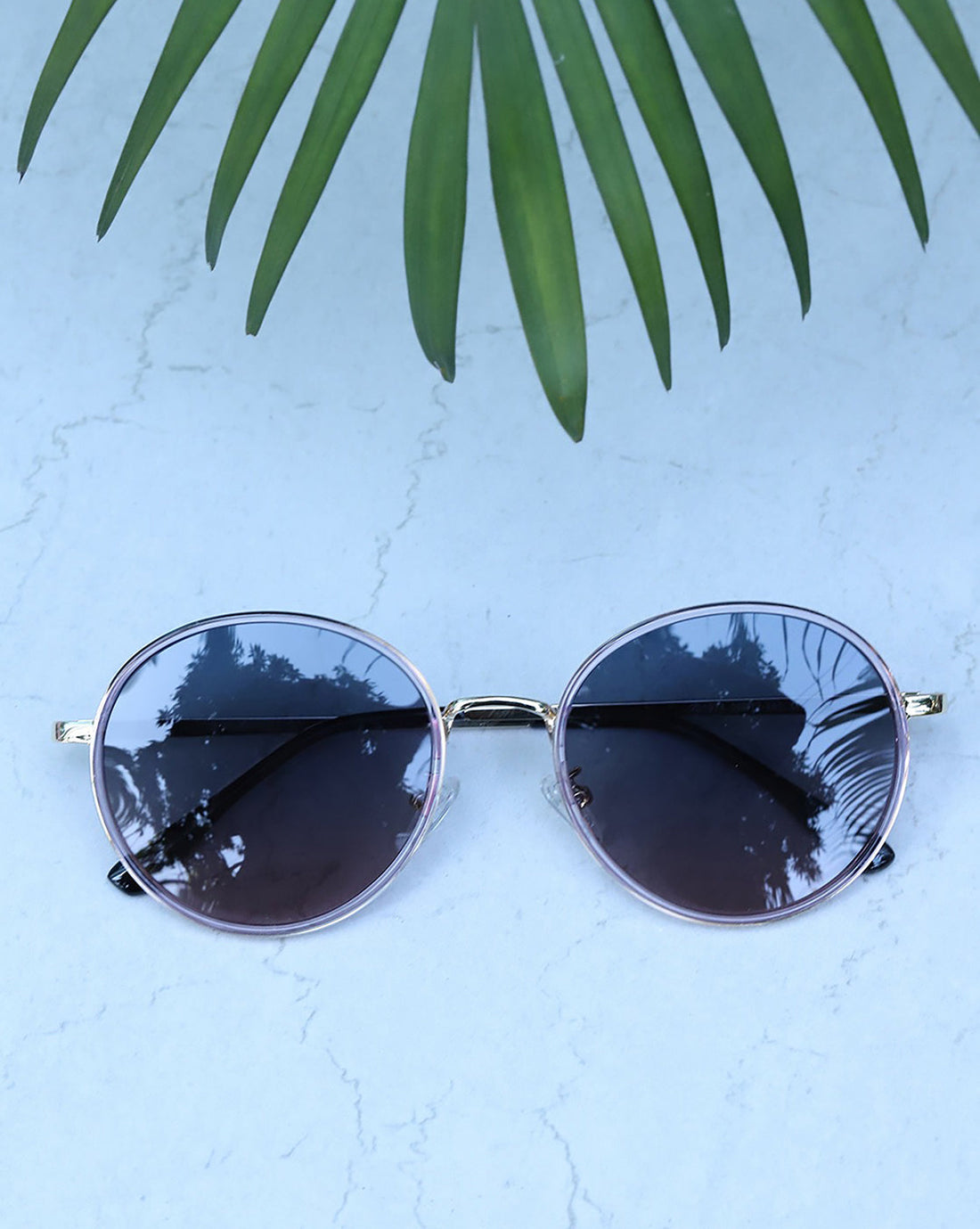 Carlton London Oval Sunglasses With Uv Protected Lens For Women