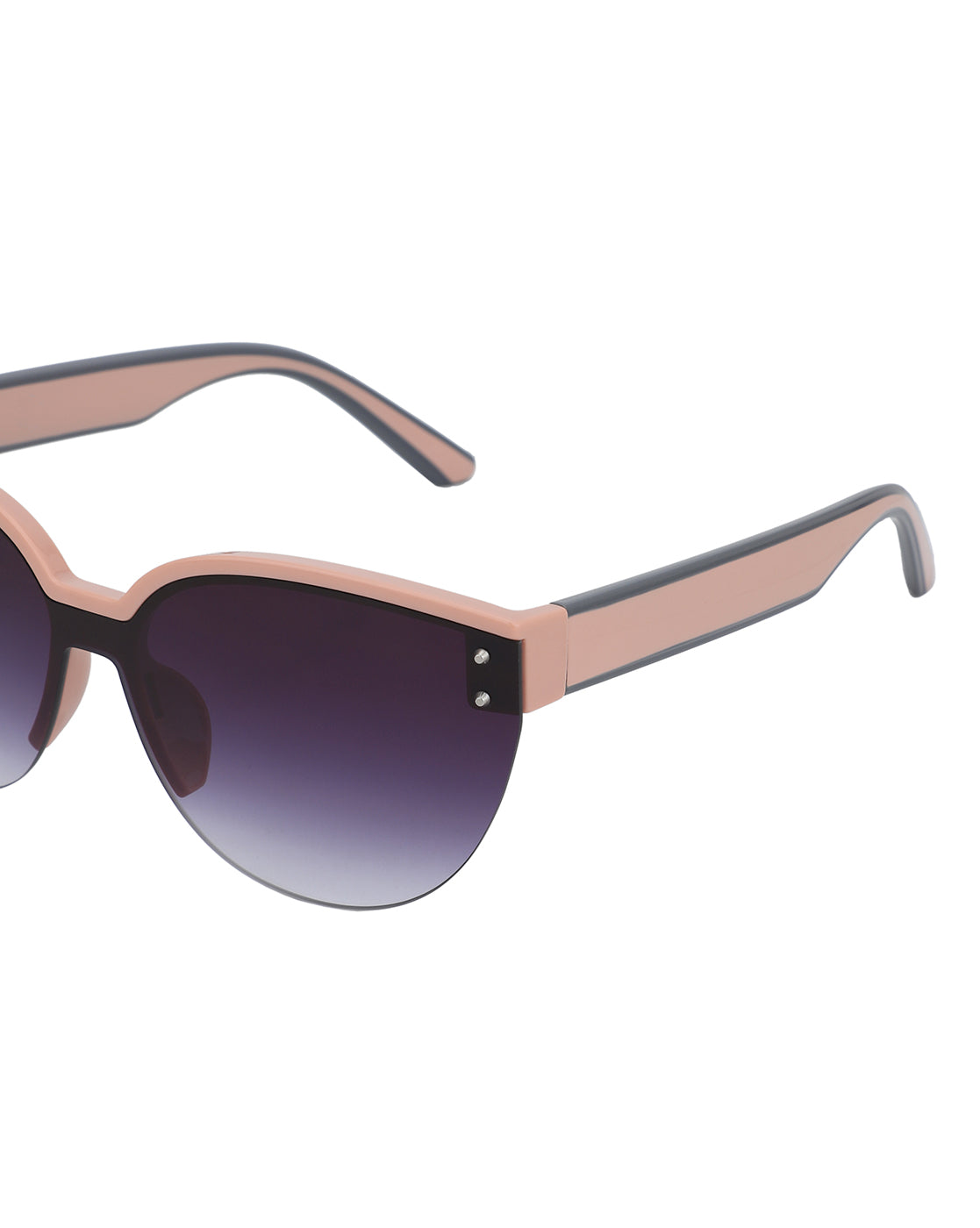 Premium Pink with Grey Toned &amp; UV Protected Lens Cat Eye Sunglass for women
