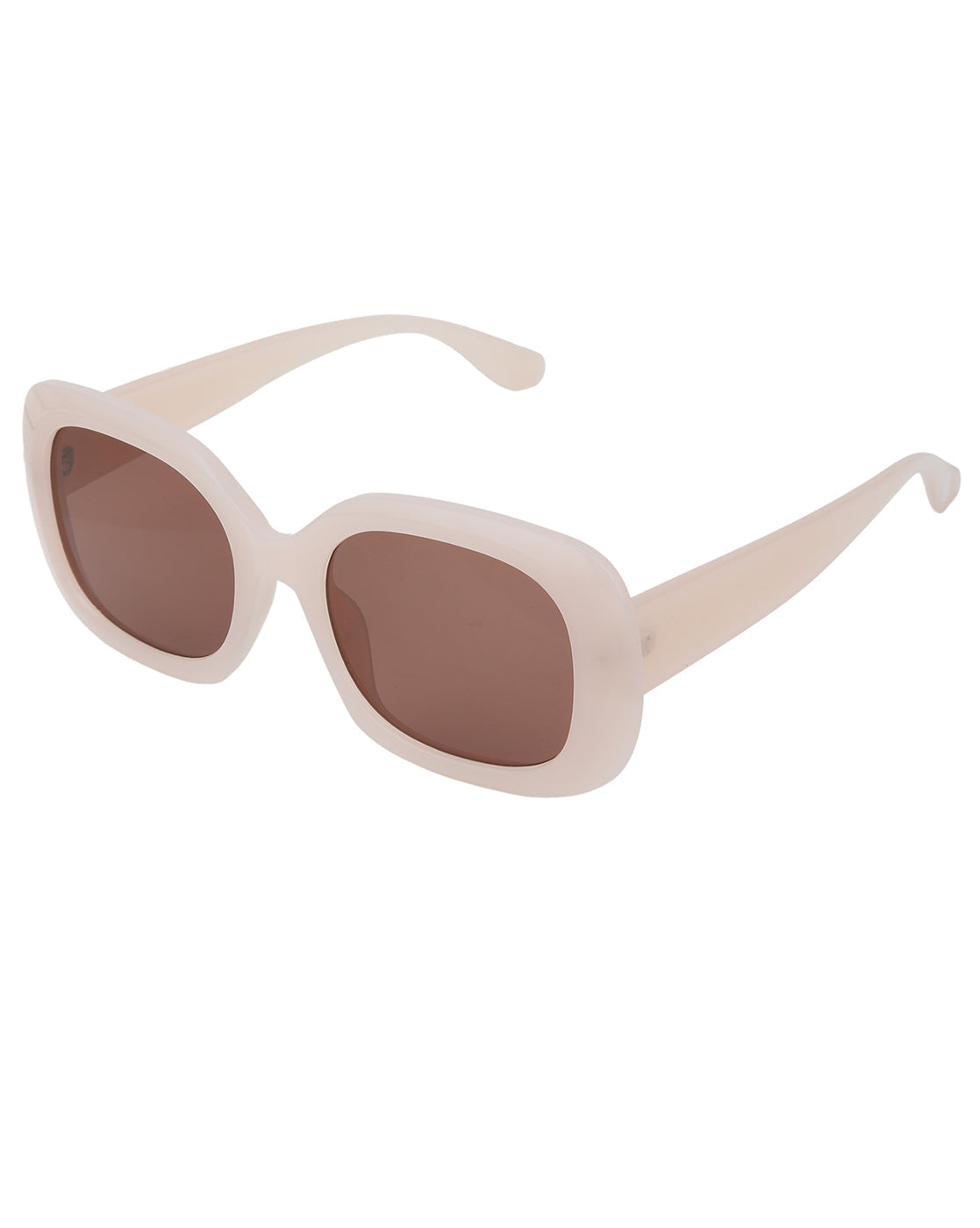 Peach Toned with UV Protected Lens Oversized women Sunglass