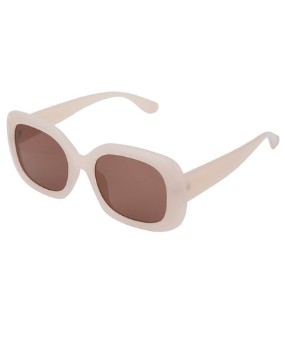 Peach Toned with UV Protected Lens Oversized women Sunglass