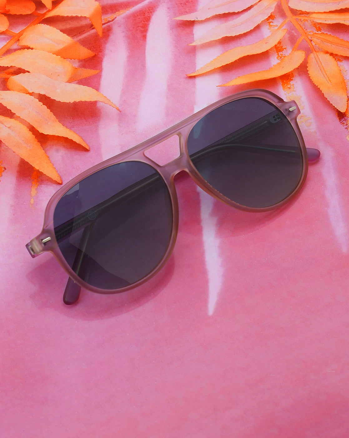 Brown Toned with Polarised Lens Aviator Sunglass for women
