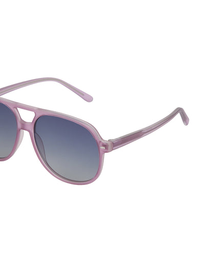 Brown Toned with Polarised Lens Aviator Sunglass for women