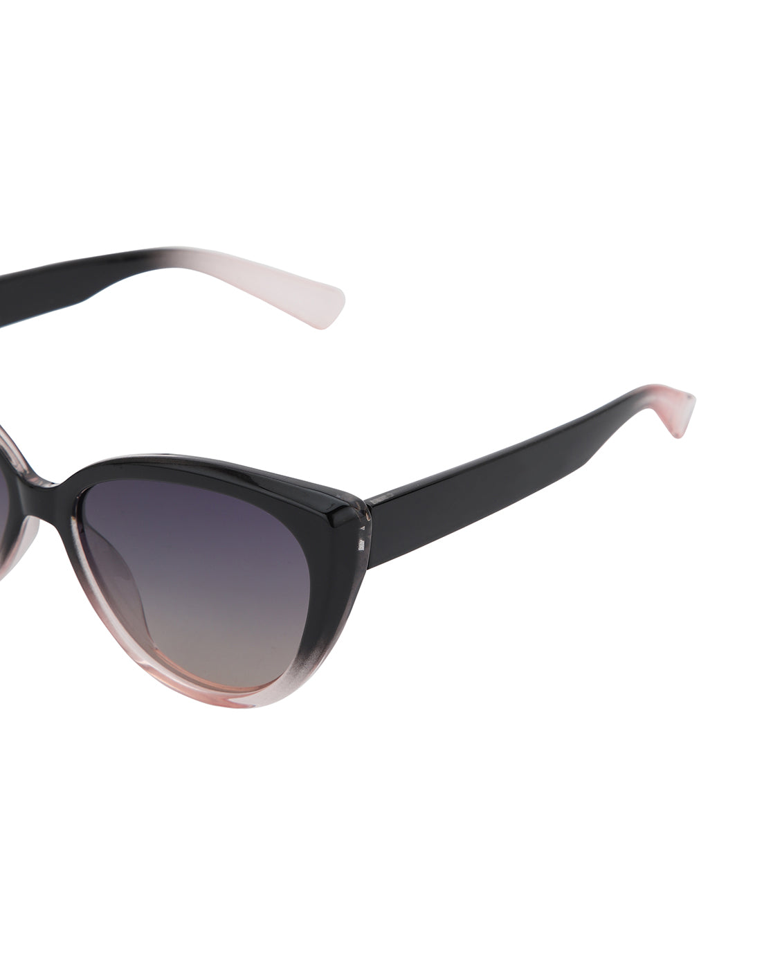 Black and Pink Toned with Polarised Cat Eye Sunglass for women