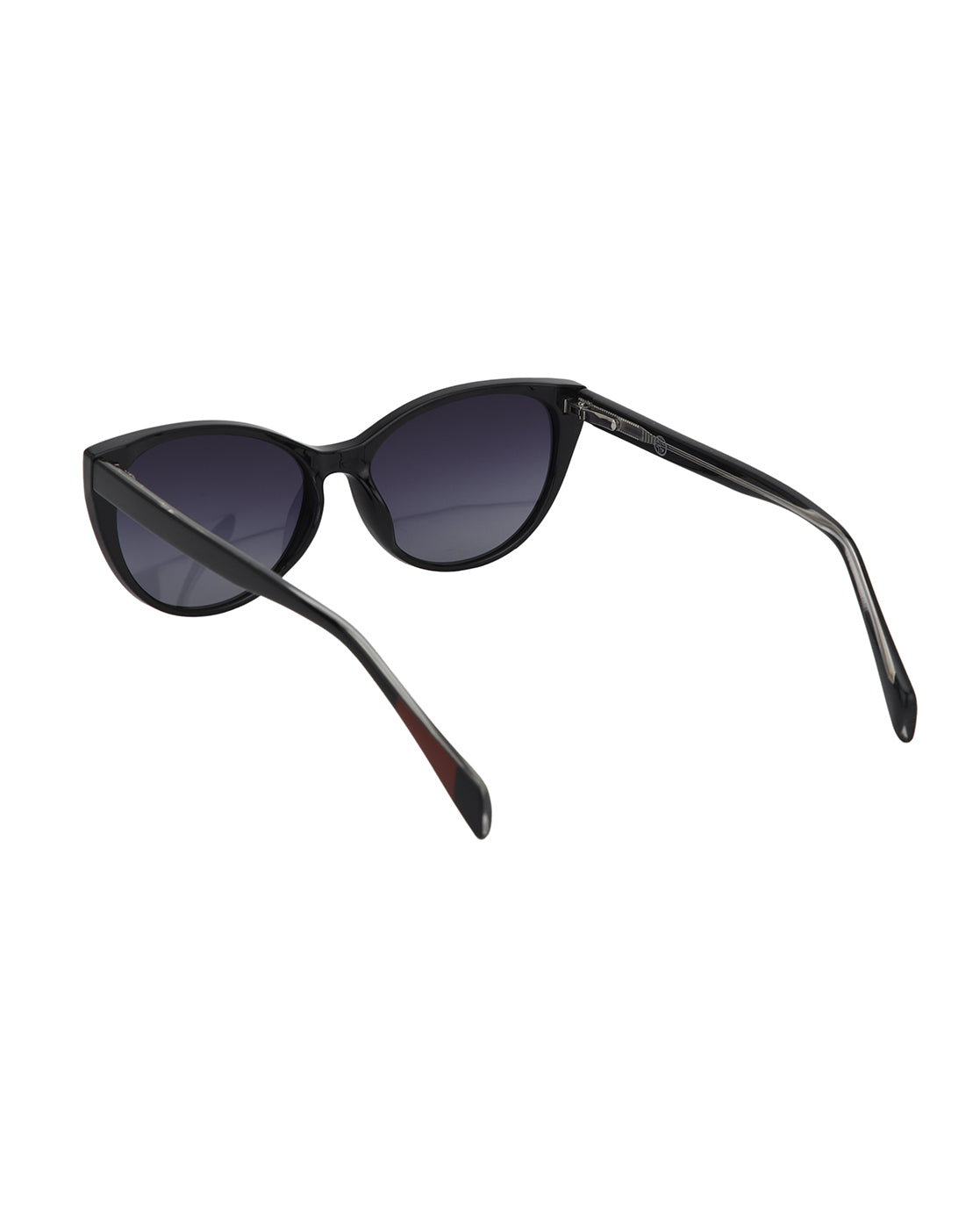 Black and Red Toned with Polarised Lens Cat Eye Sunglass for women