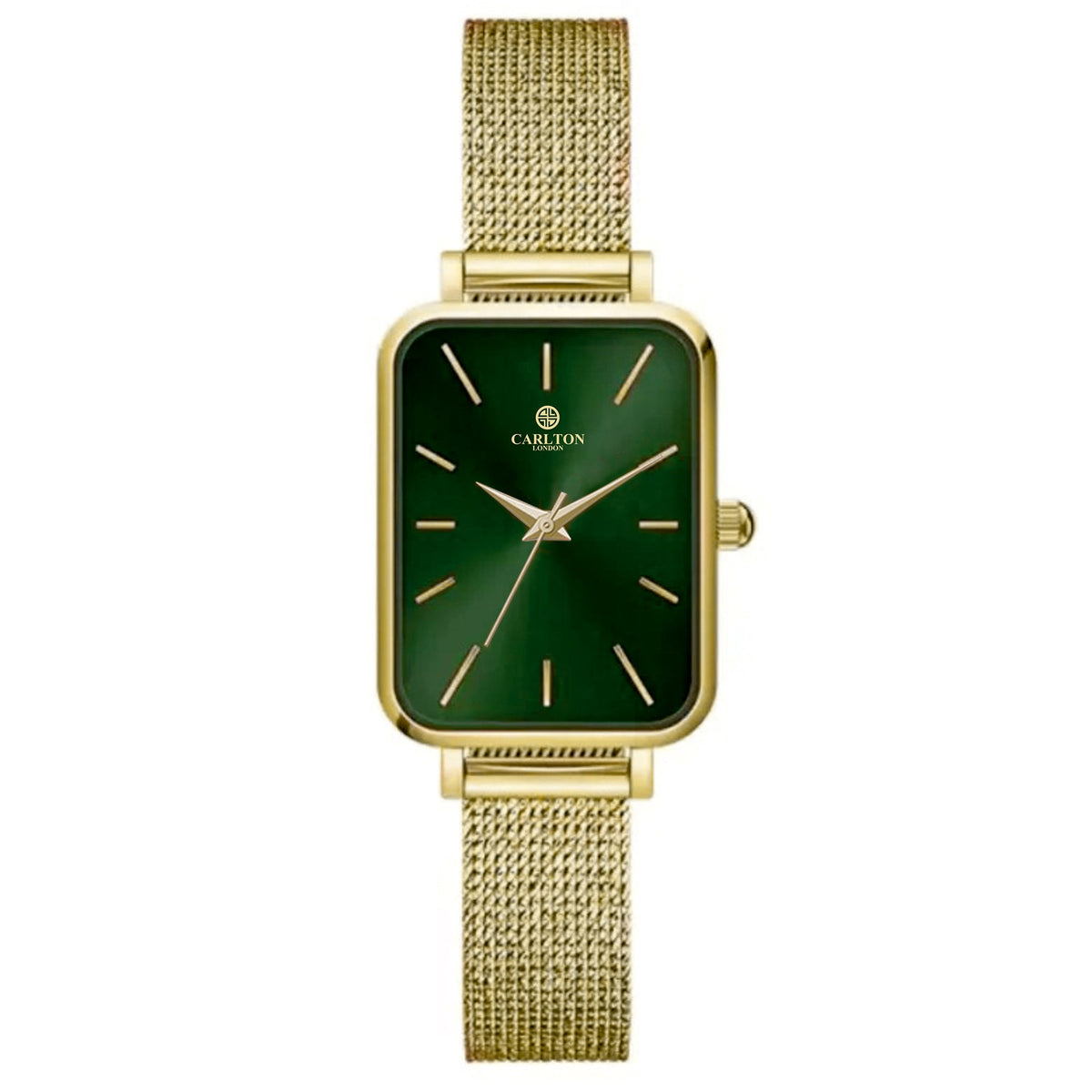 Women Diana CLDWMS-02 Analog Green Gold Stainless Steel Mesh - Watch