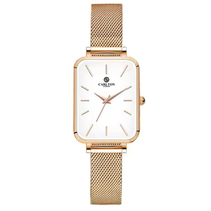 Women Diana CLDWMS-05 Analog White Rose Gold Stainless Steel Mesh - Watch