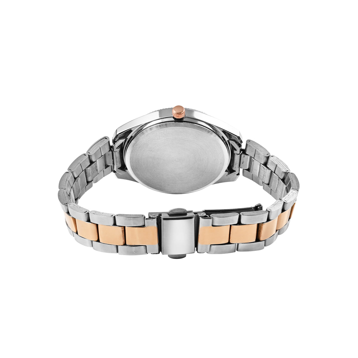 Women Rose Gold / Green Stainless Steel Harper Collection Analog Watch CLBRTDGRN