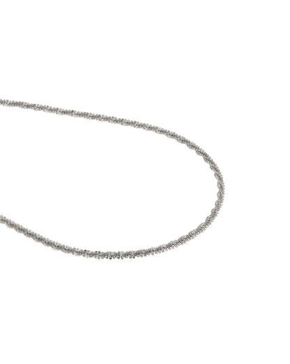 Silver Plated with Stainless Steel Charm Anklet
