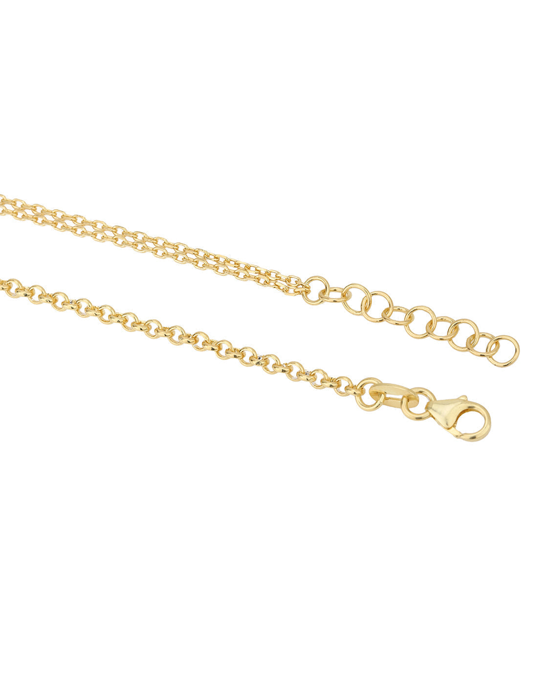 18kt Gold Plated with Heart Charm Bracelet