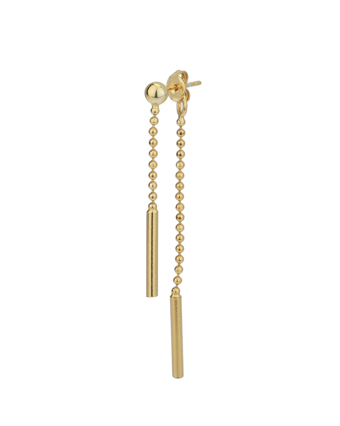 18kt Gold Plated Fancy Drop Earring for women