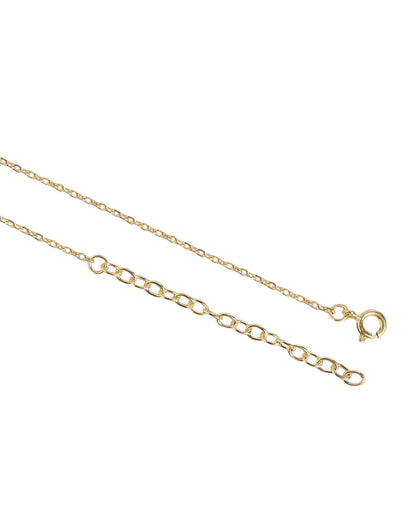 18kt Gold Plated CZ and Black Bead Heart  Mangalsutra