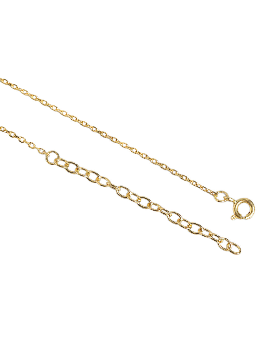 18kt Gold Plated CZ and Black Bead Waterfall Mangalsutra