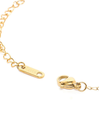Gold Plated White Pearl Shell and Starfish Necklace