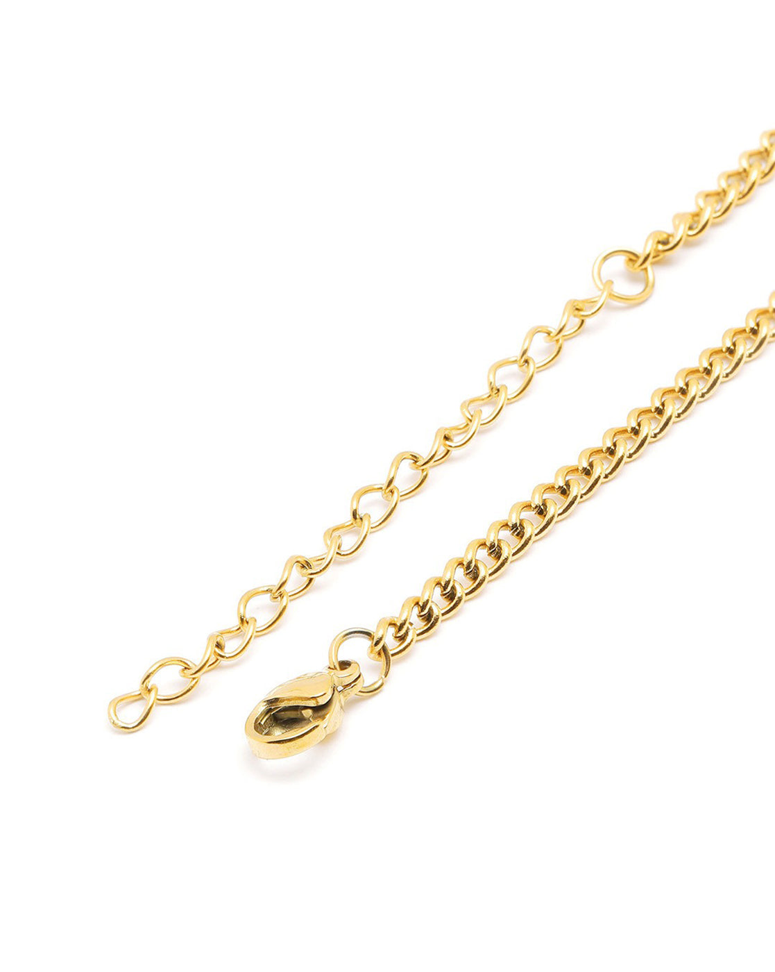 18kt Gold Plated Couple Hug Pendant and Chain