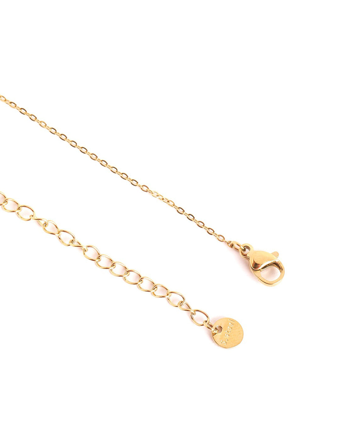 18kt Gold Plated Lavender CZ Pearl Necklace and Drop Earring Set