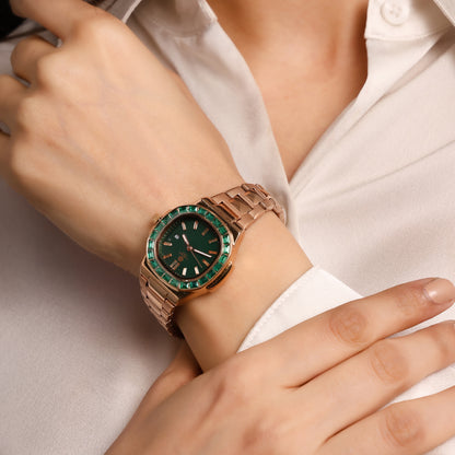 Grace Women Watch Gift Set of 3 (Analog 1 Watch + 2 Bracelets) CLPLG100