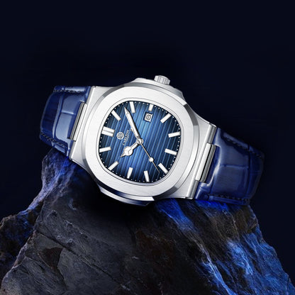 Jordan Men Analog Blue Watch -CLJOR-003