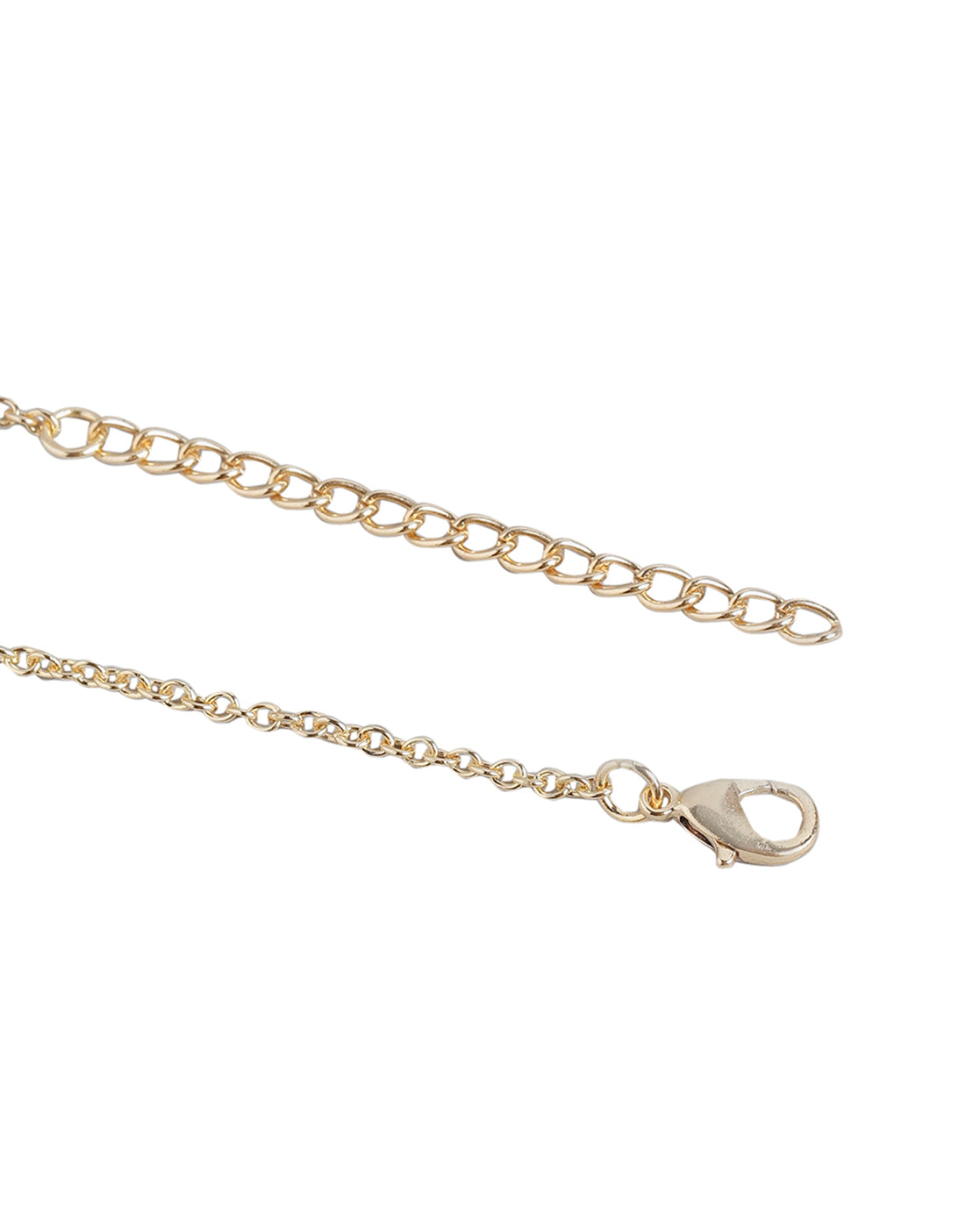 Gold Plated with Pearl Fancy Jewellery Set for girl