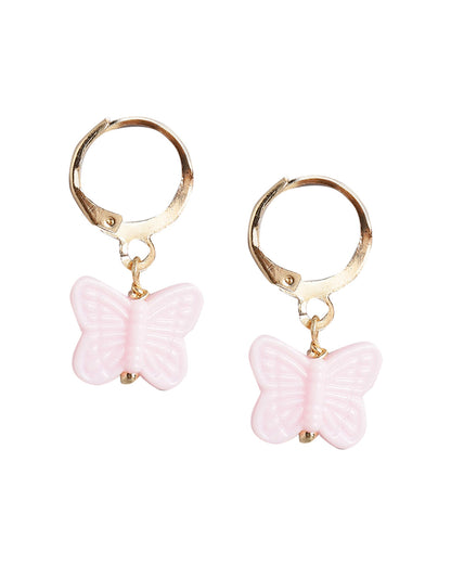 Gold Plated with Butterfly Charming Jewellery set for girl
