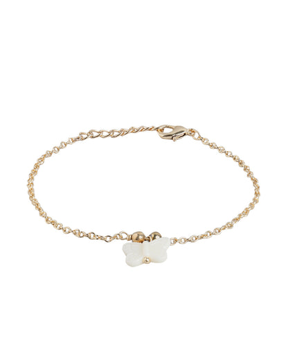 Gold Plated with Butterfly Charming Jewellery set for girl