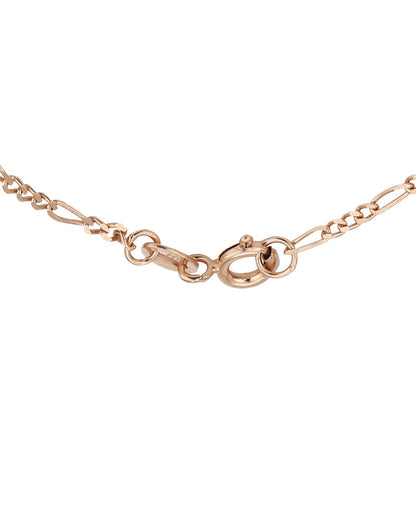 Carlton London 925 Sterling Silver Rhodium Plated Butterfly Charm Bracelet