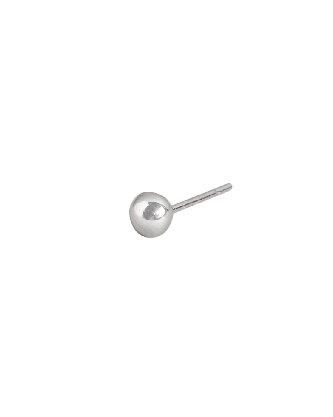 925 Sterling Silver Set Of 3 Rhodium Plated  With Zirconia-Pearl Stud Earring