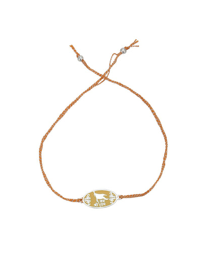 925 Sterling Silver Rhodium Plated Enamel Jai Shree Ram Rakhi for men