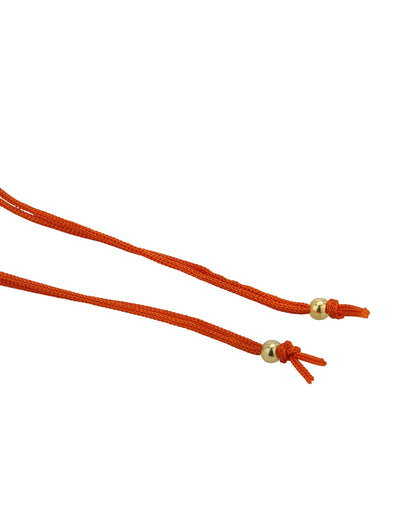 925 Sterling Silver 18kt Gold Plated OM Rakhi for men